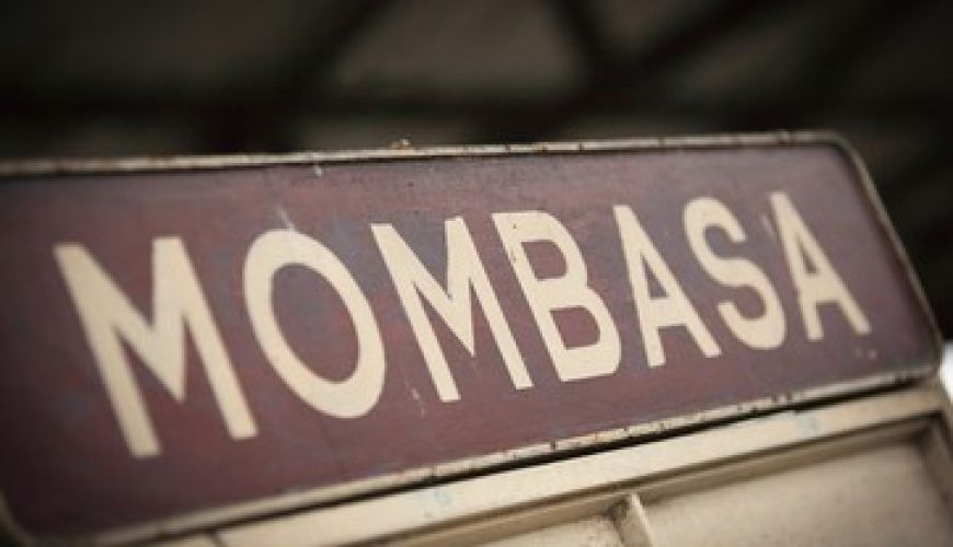 Mombasa signpost